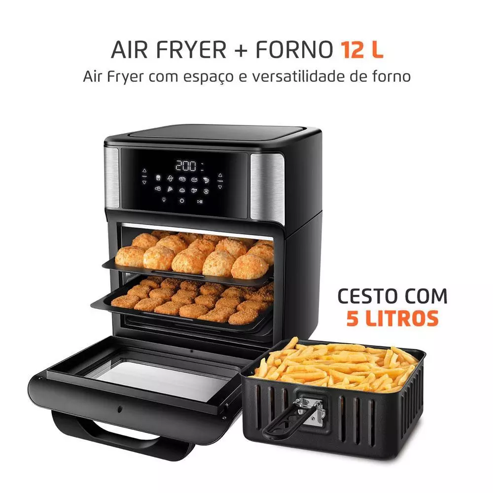 Air Fryer Oven Mondial 12L 127V - Imagem 4